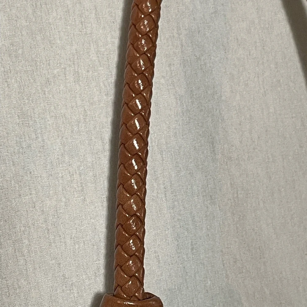 Brown Leather Hobo Shoulder Bag - Picture 7 of 12